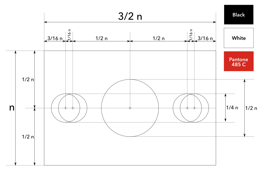 Construction sheet for the proposed flag of Mars