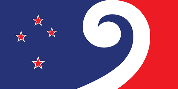 New Life and Harmony (flat colour). Designed by: Dave Sauvage.