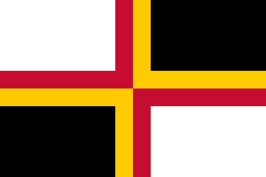 Proposed flag of the United Kingdom without both Scotland and Northern Ireland