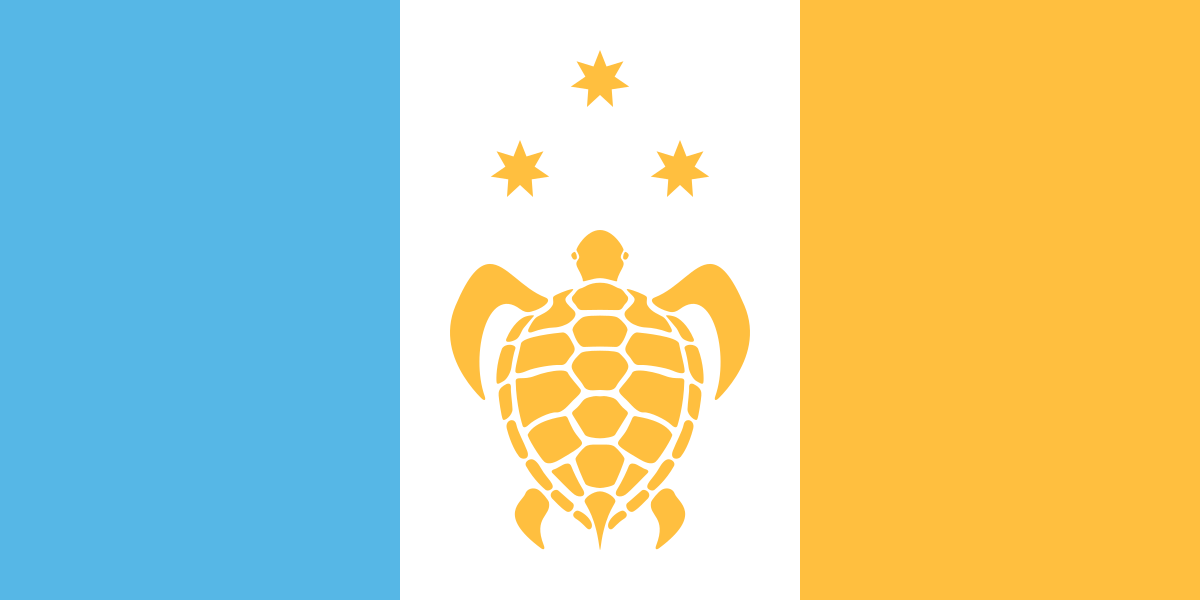 Proposed flag of Fiji by Brian Cham, James Fitzmaurice and Rachael Radhika-Hart.