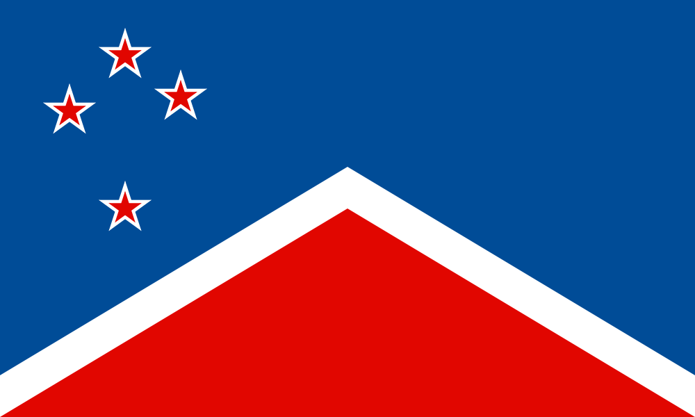 Blue Sky, White Mist and a Wholly Red Earth