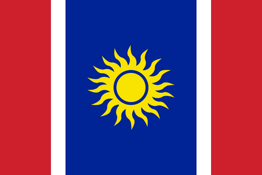 Proposed flag of New Caledonia / Drapeau proposé de la Nouvelle-Calédonie