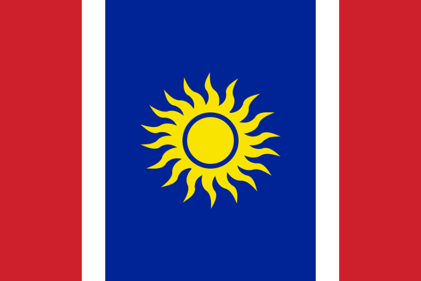 Proposed flag of New Caledonia / Drapeau proposé de la Nouvelle-Calédonie